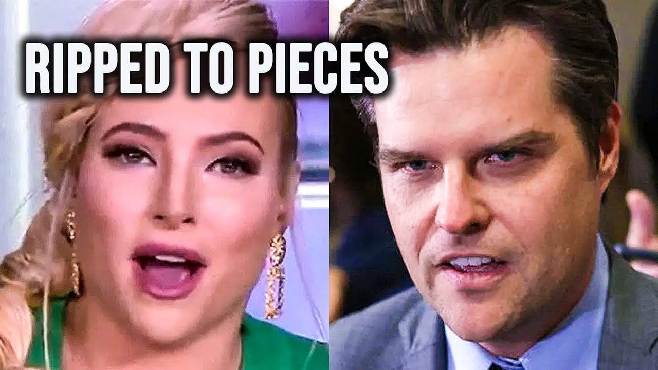 Meghan McCain's Husband EVISCERATES Matt Gaetz In Humiliation Of A Lifetime