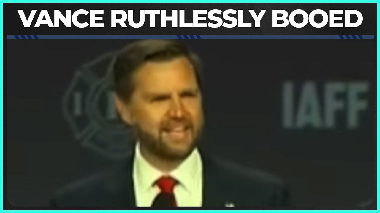 JD Vance Booed by Firefighters