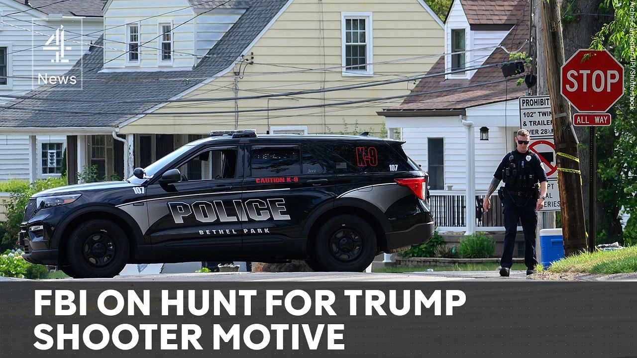 Trump seeks Republican nomination as FBI hunts for shooter motive