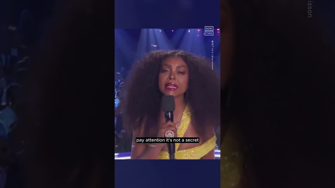 BET Awards Host Taraji P. Henson: 'Project 2025 Is Not a Game'