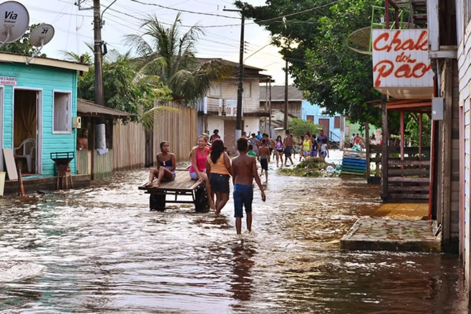 Climate change on the ballot flooding in Brazil