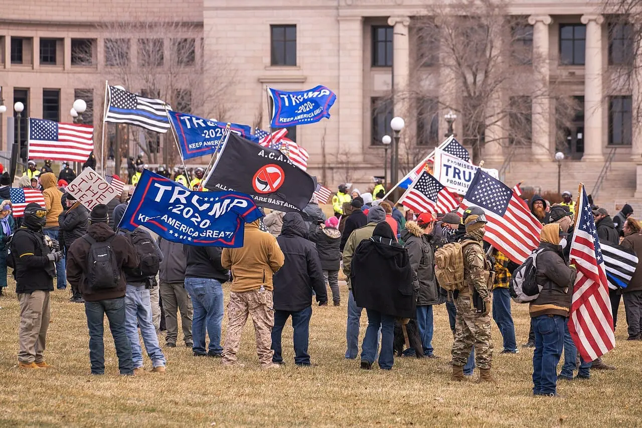 Stop the steal movement in St Paul, Minnesota