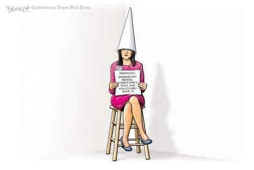 Nikki Haley Presidential run cartoon