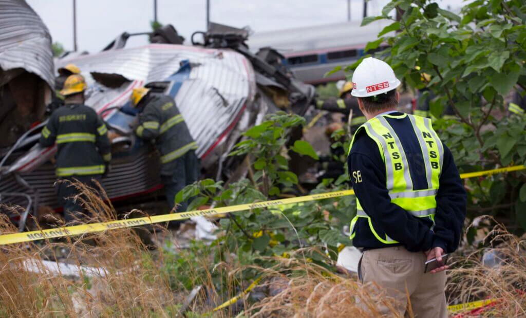 Train derailment 