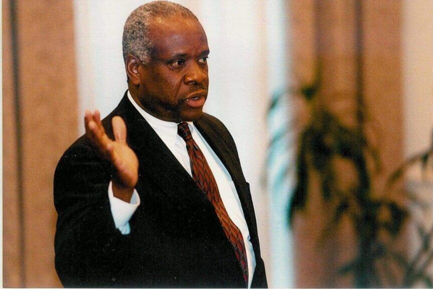Supreme court justice clarence thomas
