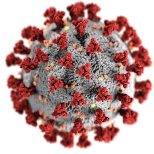 Good news this week COVID virus illustration 