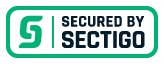 Sectigo SSL security badge to instill trust in visitors