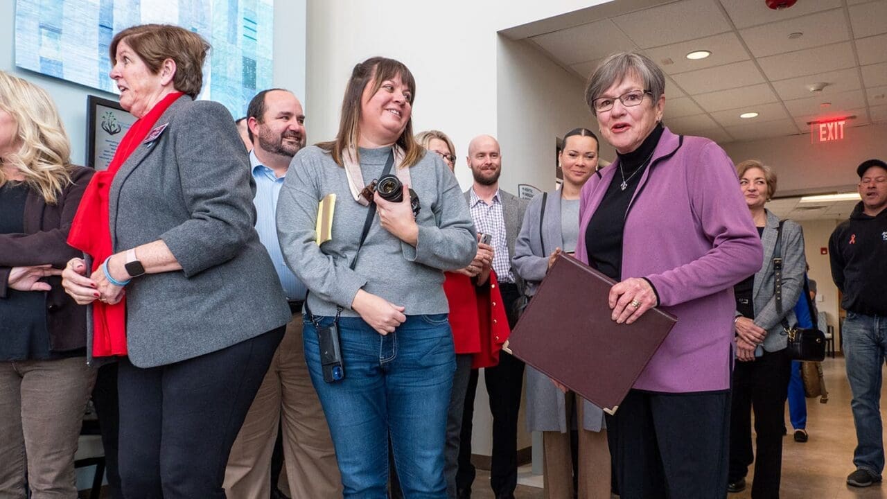 Governor Laura Kelly of Kansas