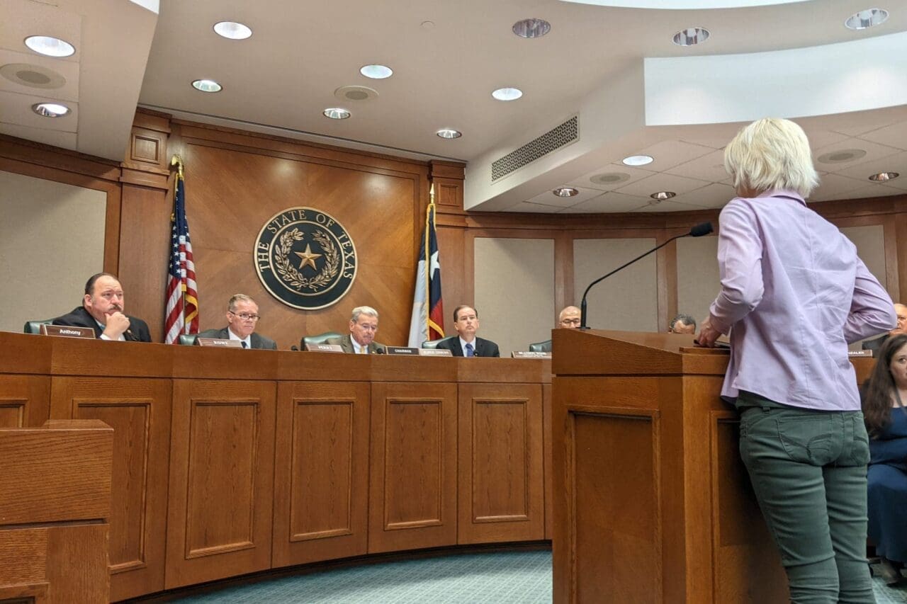 Courtroom hearing