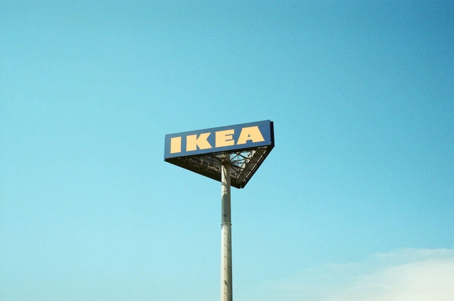 An Ikea sign