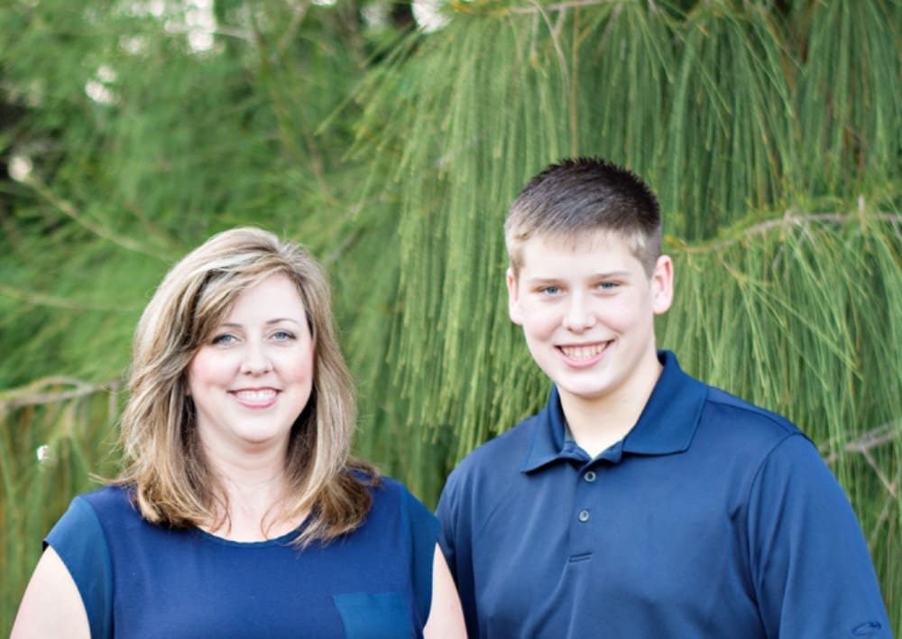 Heat stroke killed this mother's son. They stand side by side for a family photo