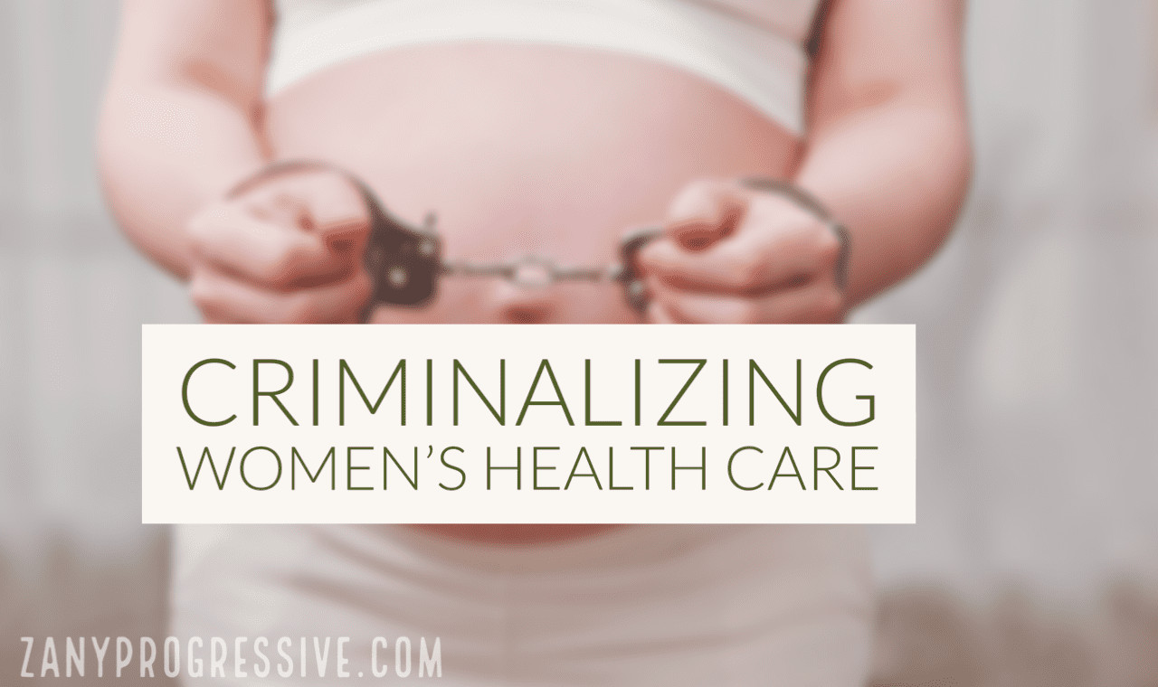 Civil rights violations a pregnant woman wearing handcuffs