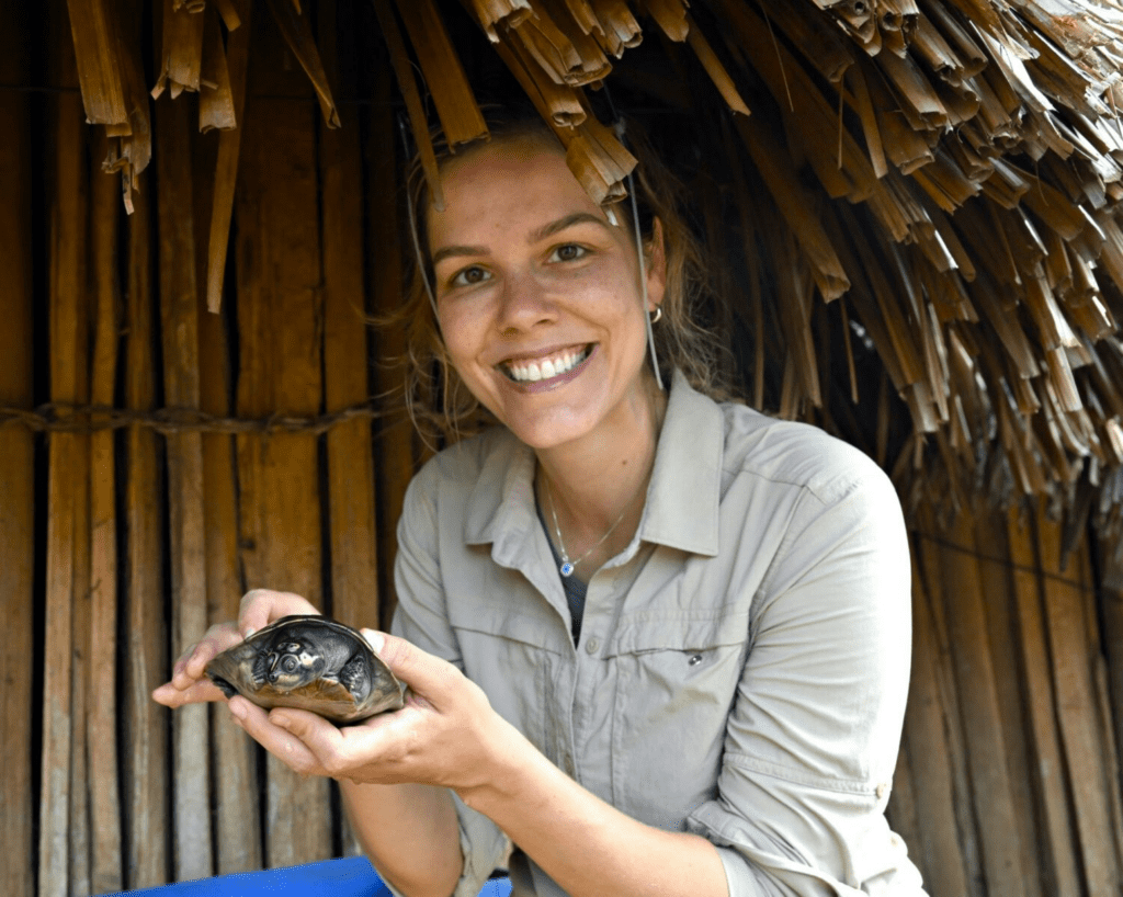 Conservationist Fernanda Abra of Brazil