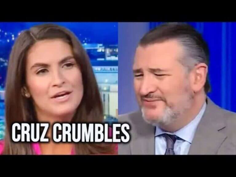 Kaitlan colins and ted cruz