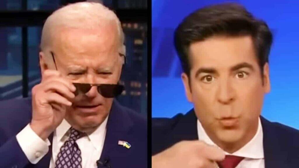 Joe biden and jesse watters