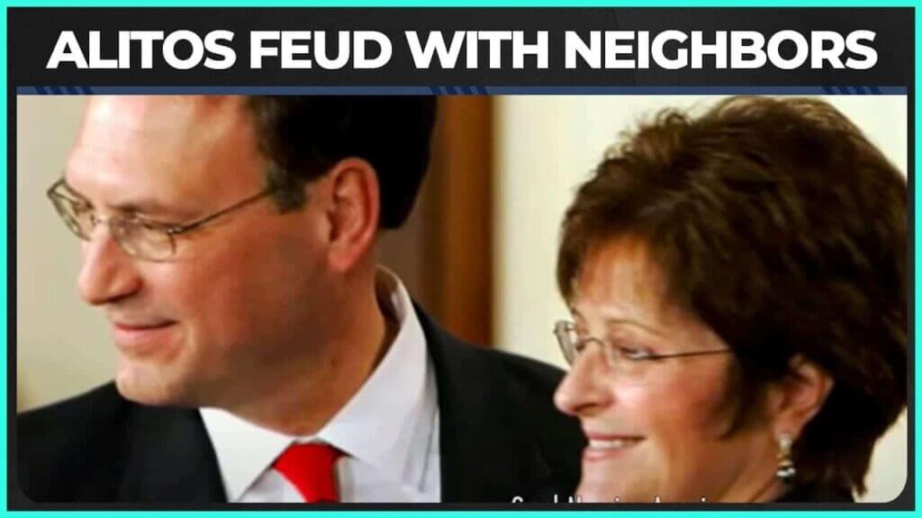 Justice samuel alito and his wife.