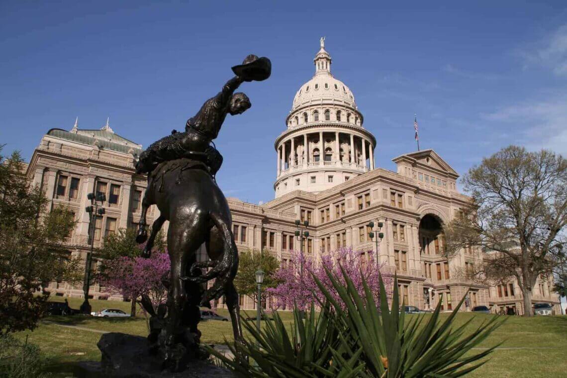 Texas state capital building