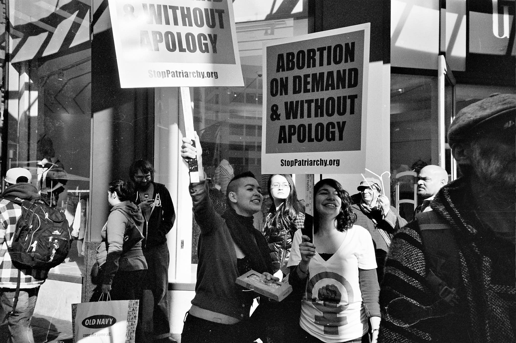 American womanhood: Abortion protest in 2013