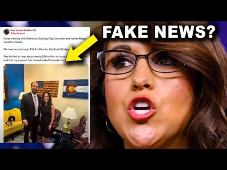 Lauren boebert and her fact-checked post on x
