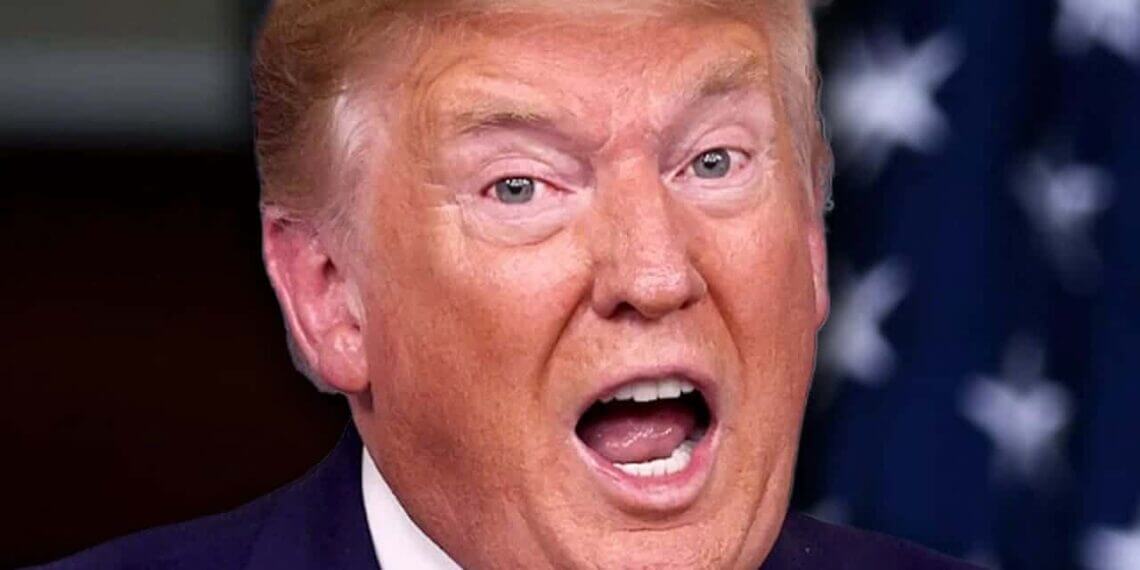 Trump freaking out before the debate