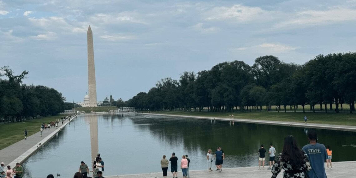 The national mall in washington d. C.