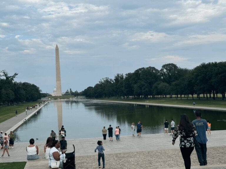 The national mall in washington d. C.