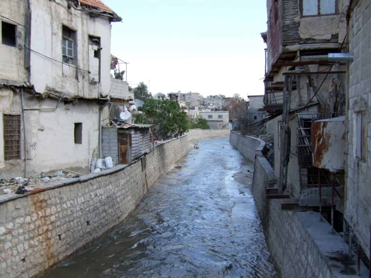 Barada river syria