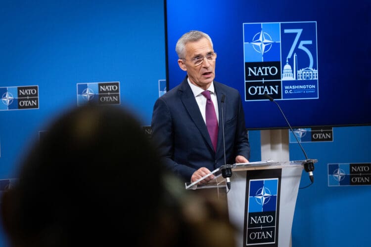 Press conference by NATO Secretary General Jens Stoltenberg ahead of the NATO 2024 Summit in Washington
