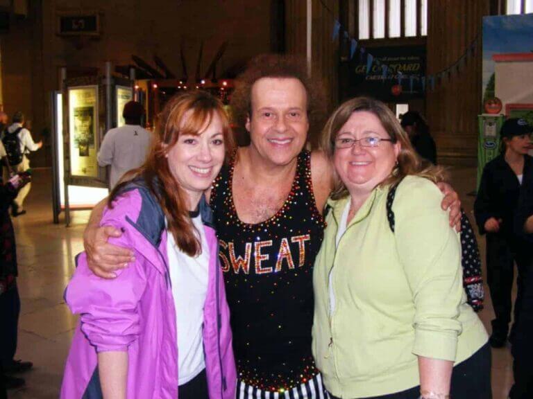 Richard simmons with fans