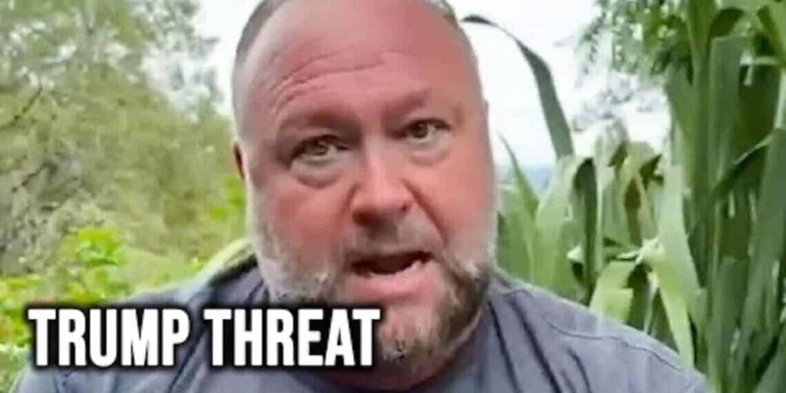Alex jones threat