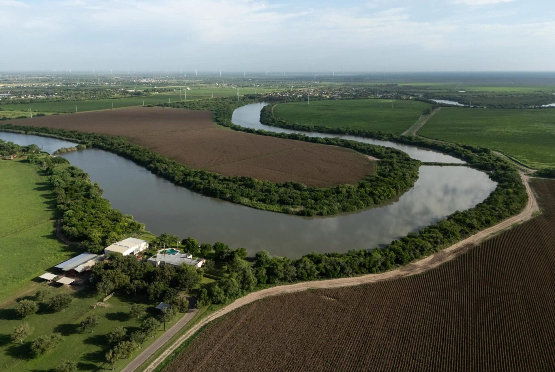 Rio Grande river in Texas