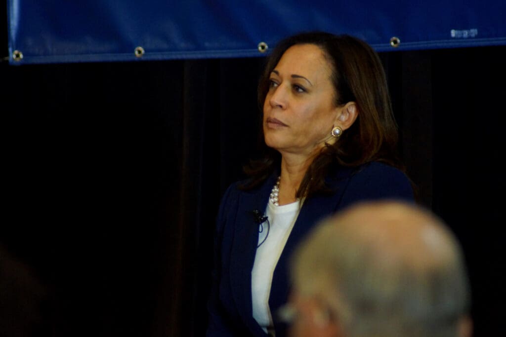 Kamala Harris spoke to teachers unions