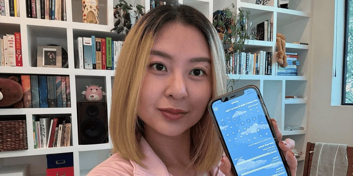 Elizabeth ha, creator of the safe period tracking app