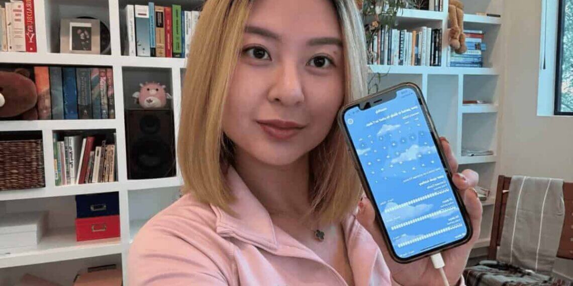 Elizabeth ha, creator of the safe period tracking app