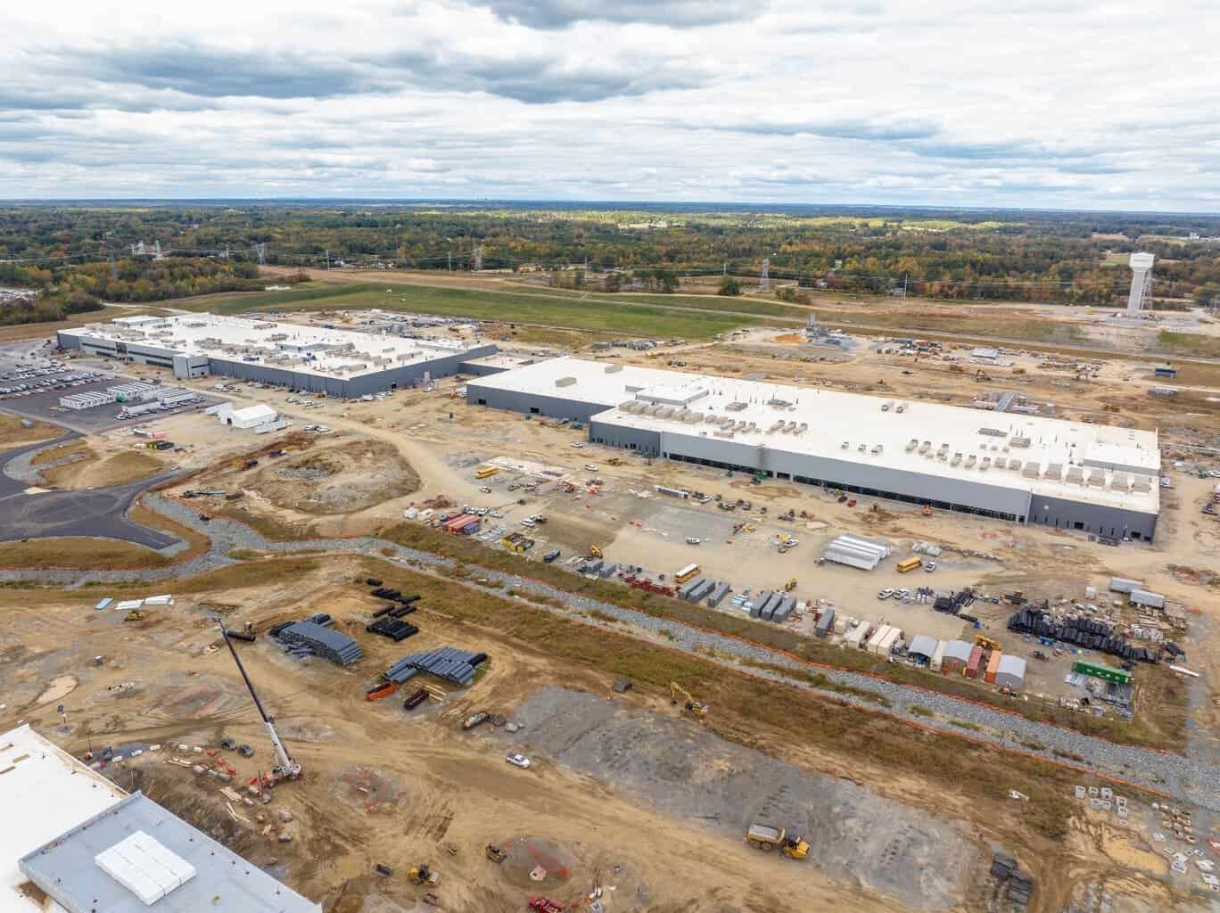 Climate law benefits gop districts aerial view of the toyota factory in north carolina