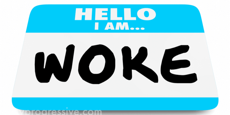 Hello-i-am-woke Hello i am…nametag with woke on it