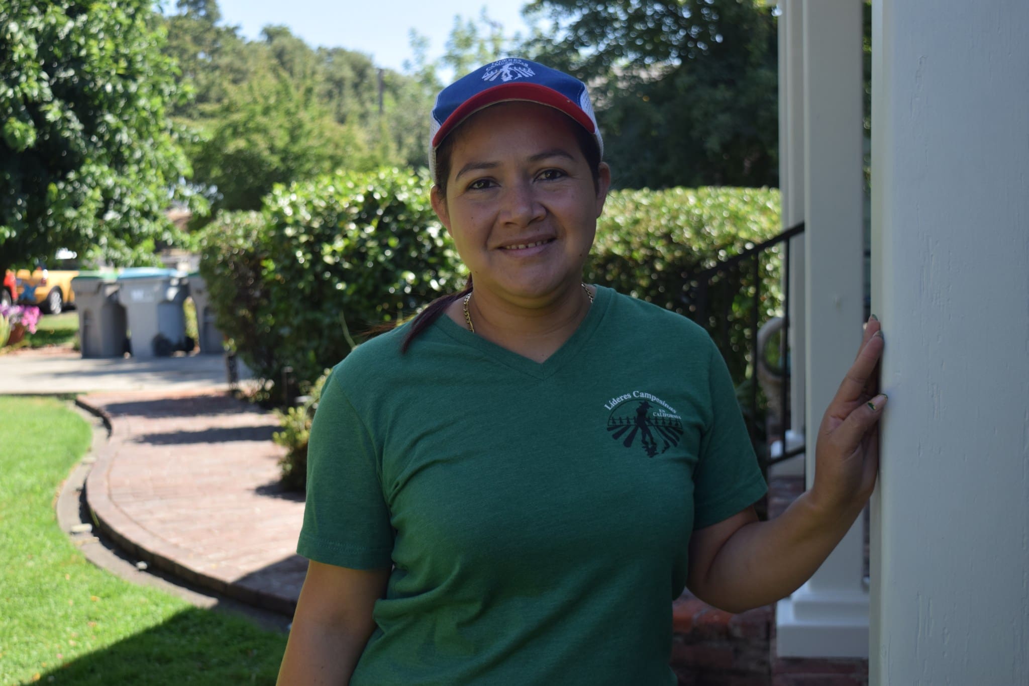 Outreach worker Virginia Moscoso said some farms haven’t allowed her to come onto their property to educate workers about how to prevent heat illness. 