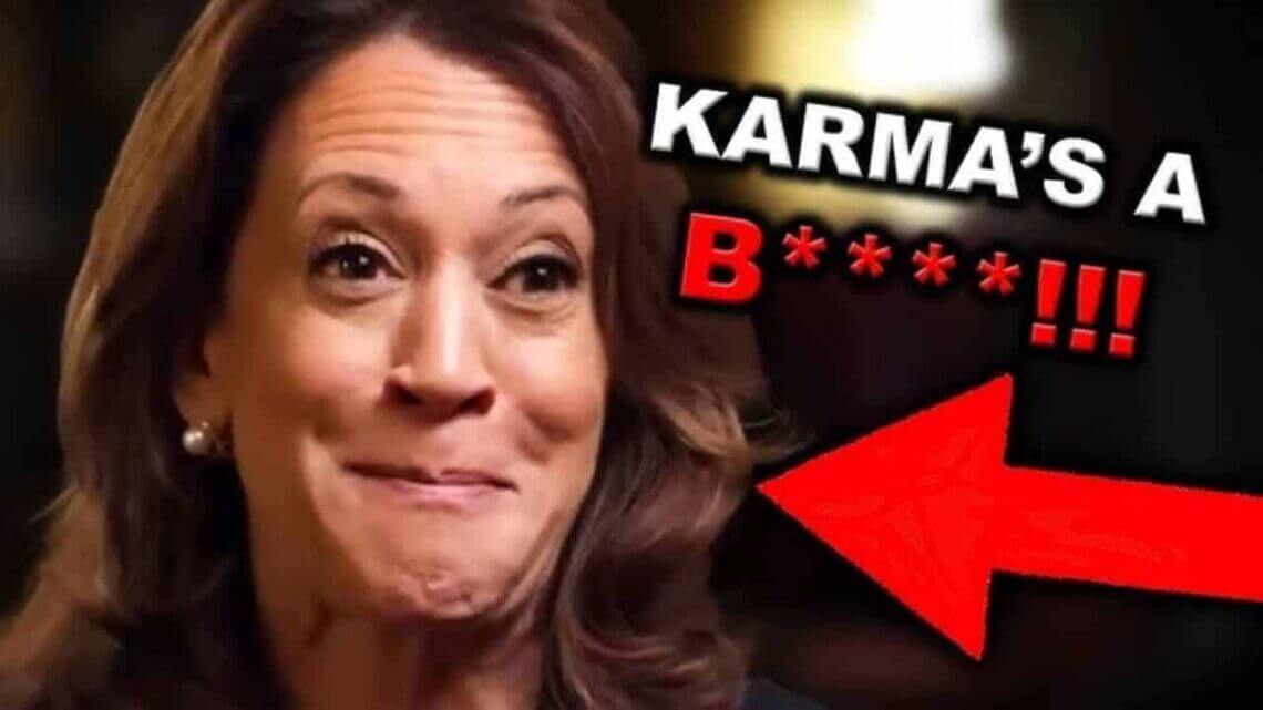 Kamala harris holding back laughter