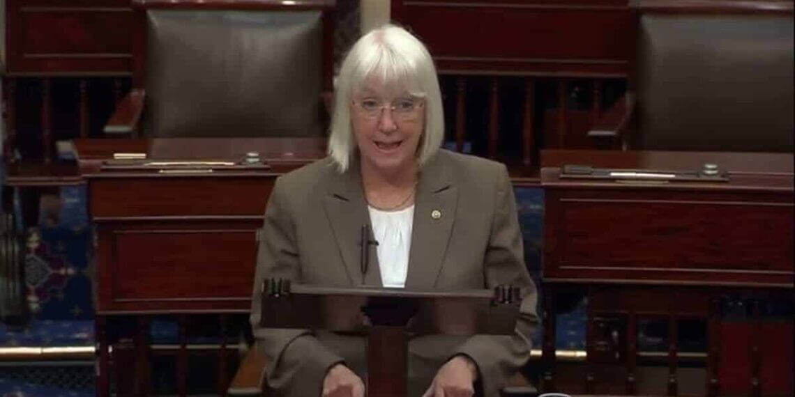 Senator patty murray speaks on the floor of congress