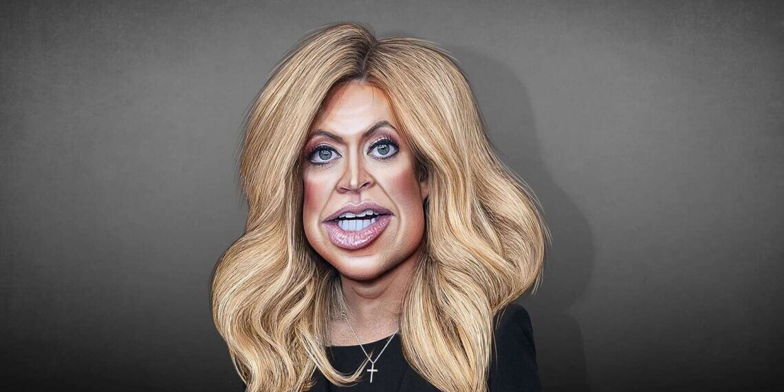 Caricature of kayleigh macenany