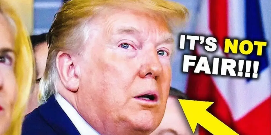 Donald trump looking pale and unwell
