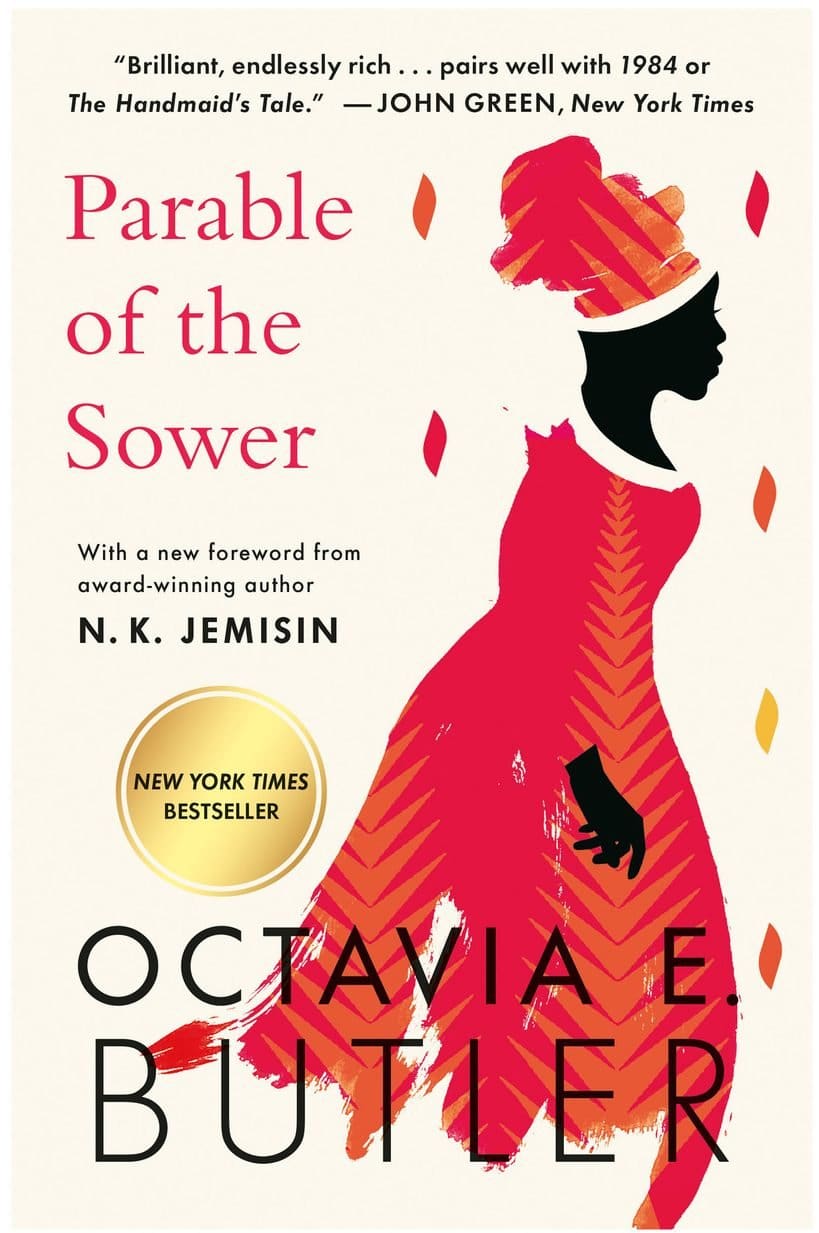 Anti-racist books cover of parable of the sower