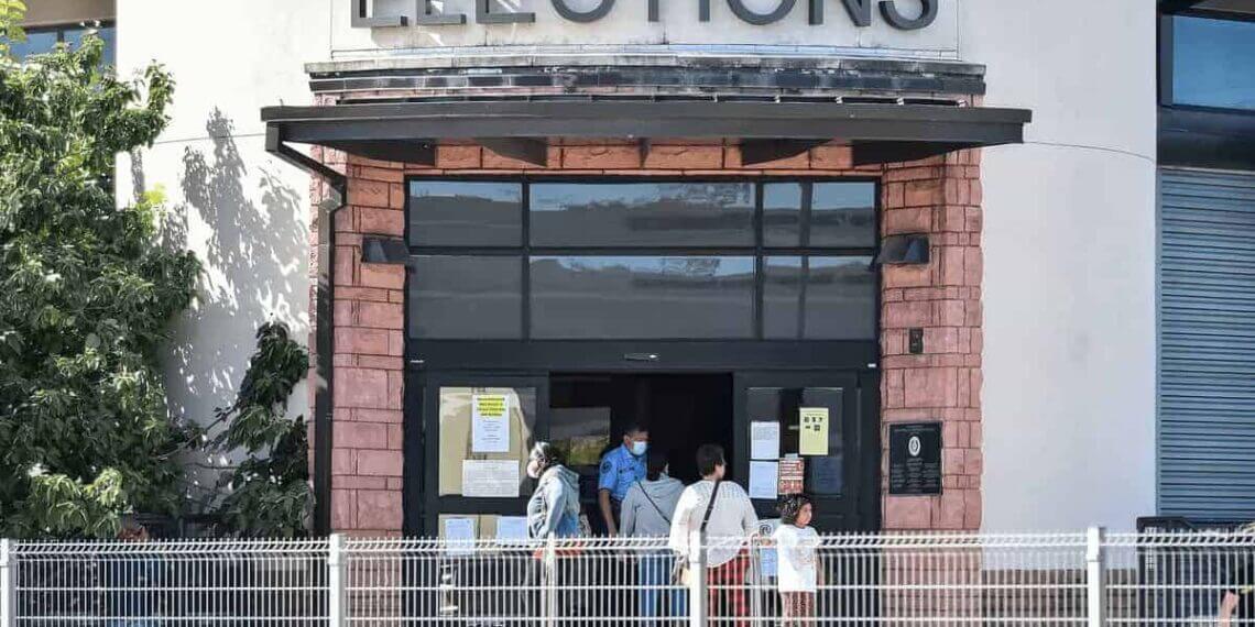 The front of the election office in san antonio
