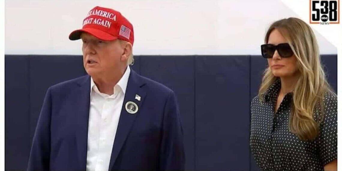 Donald and melania trump