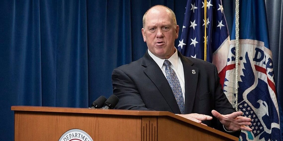 Thomas homan, trump's border czar