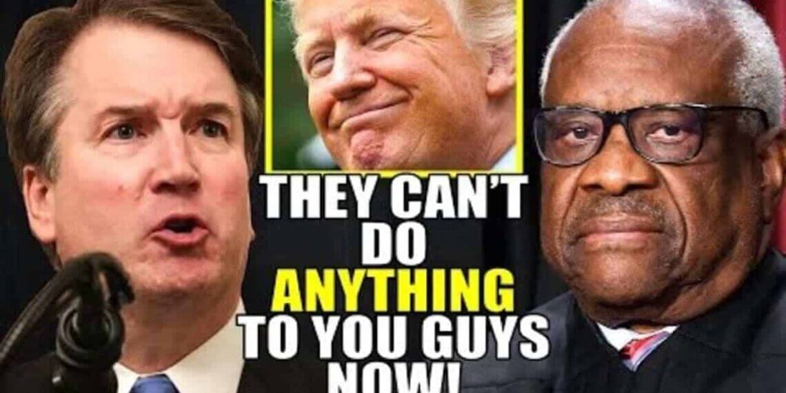 Kavanaugh, trump, and thomas