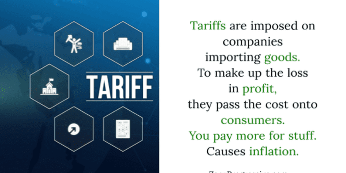 Tariffs: tariff infographic