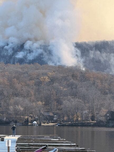 New york wildfires the jennings creek fire