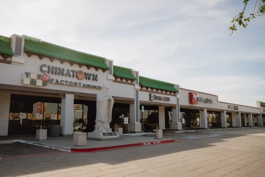 Dfw chinatown in richardson on aug. 19, 2024. The mall is in state house district 112, a largely suburban north texas district where democrat averie bishop is challenging republican incumbent angie chen button.