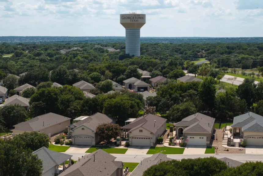 Sun city senior community in texas